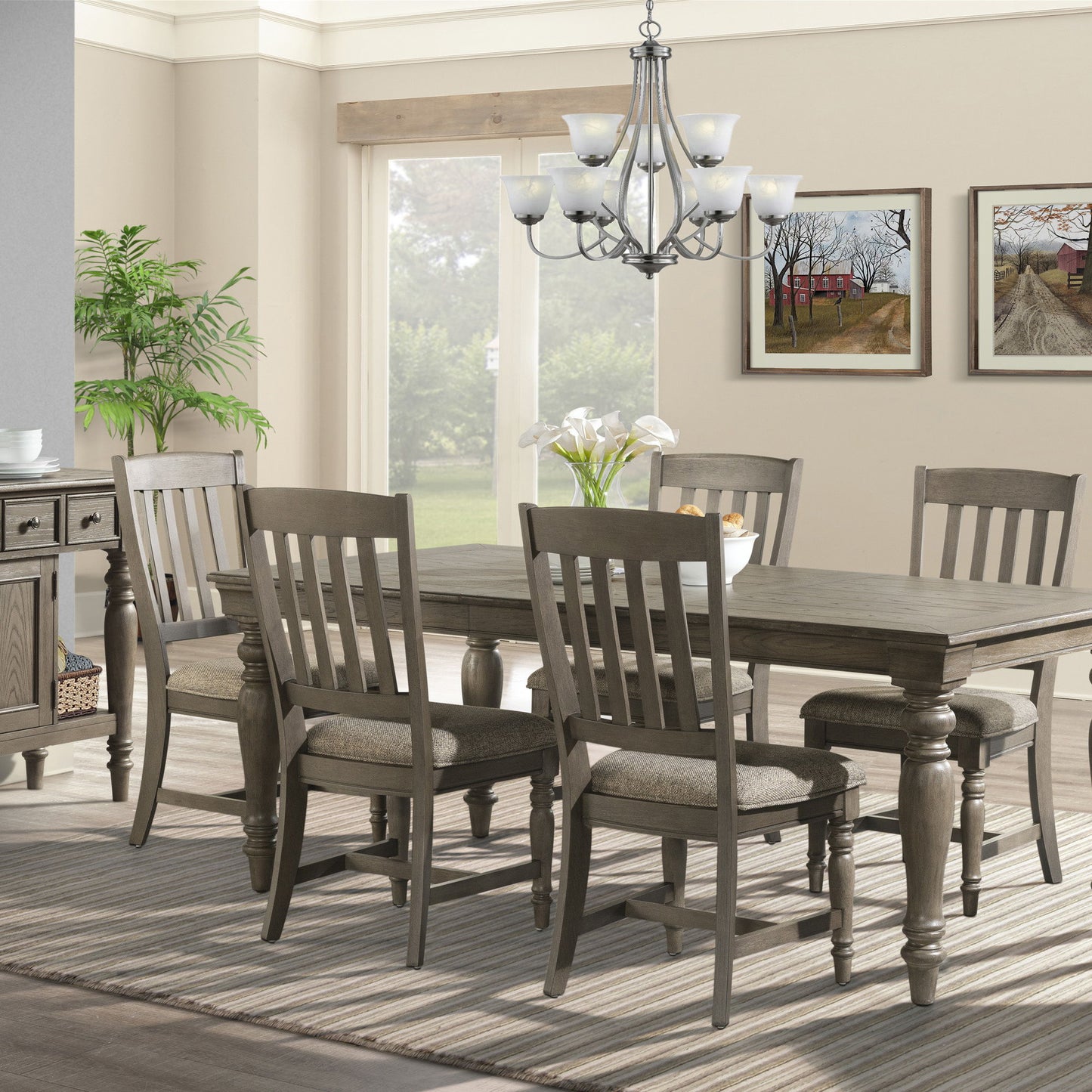 Balboa Park - Slat Chair - Roasted Oak