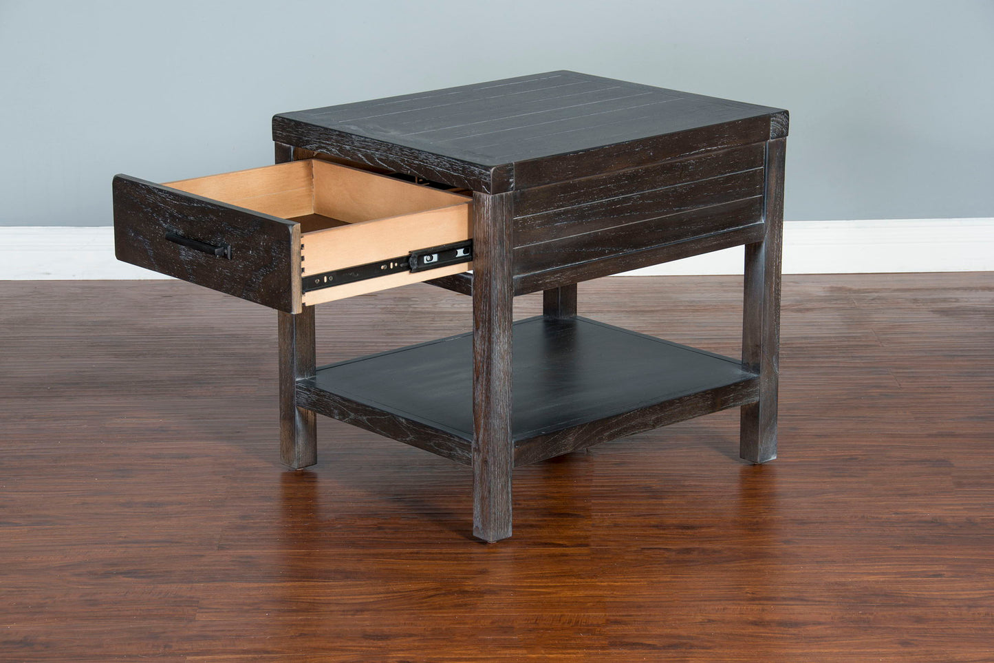 Dundee - End Table - Dark Brown