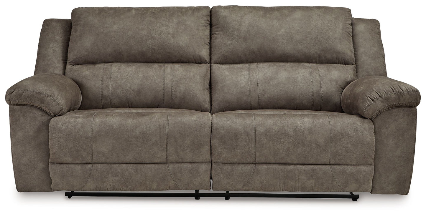 Laresview - Fossil - 2 Seat Reclining Sofa