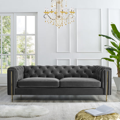 Charlene - Velvet Sofa And Loveseat