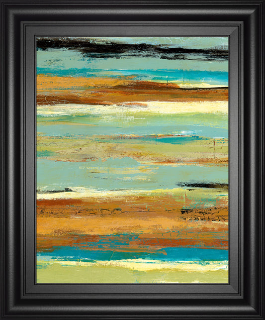 Terra Firma I By Maria Donovan - Framed Print Wall Art - Gold