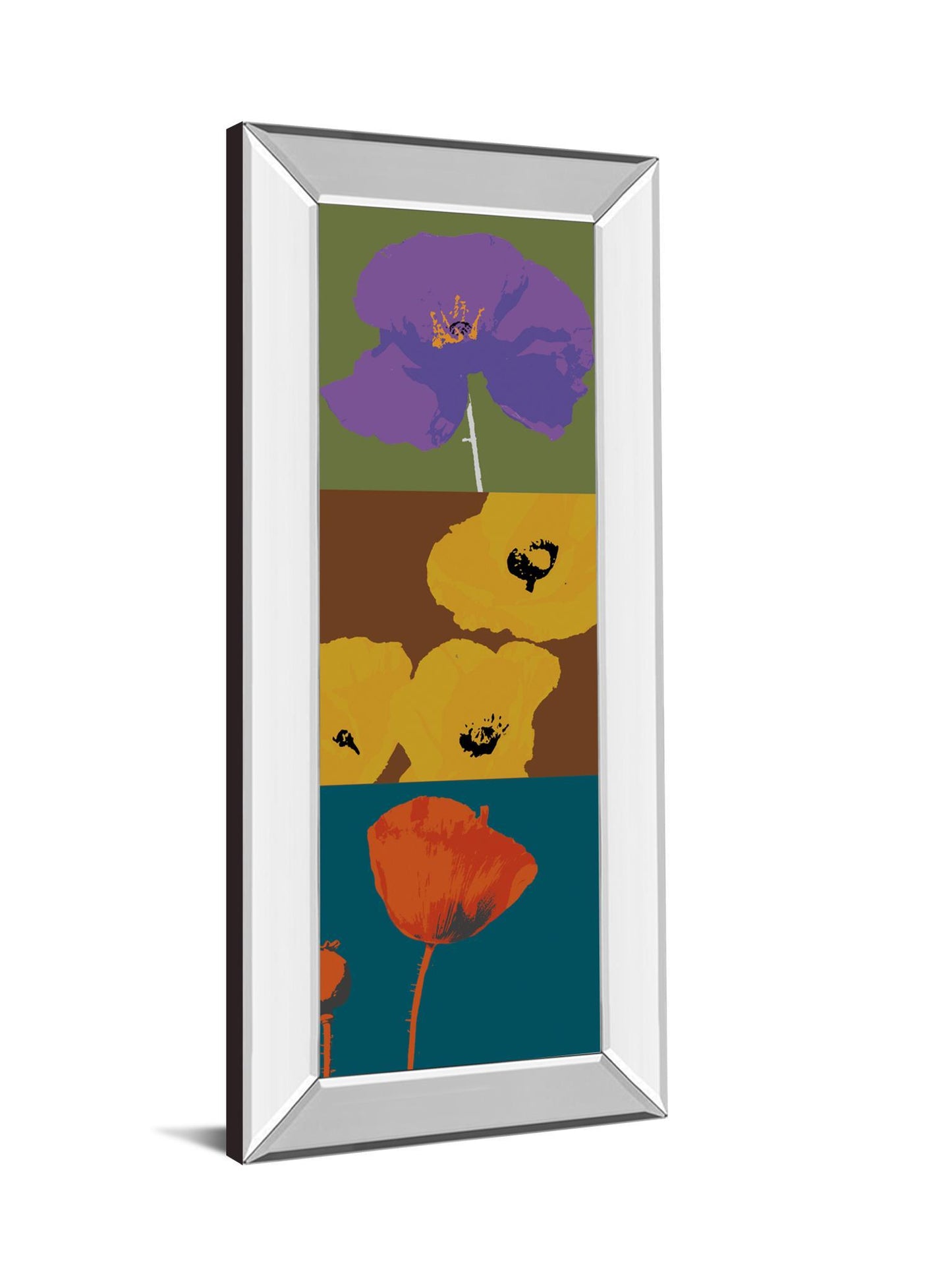 18x42 Pop Poppies By Li-Legger - Blue