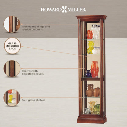 Howard Miller Gregory Narrow Curio Cabinet