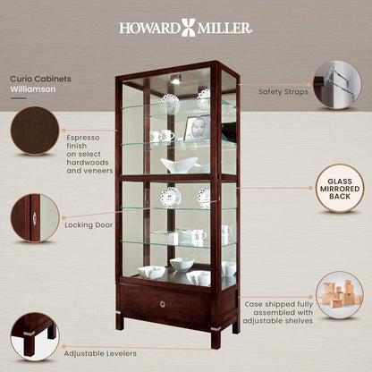 Howard Miller Williamson Curio Cabinet