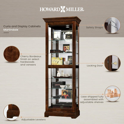 Howard Miller Martindale Curio Cabinet