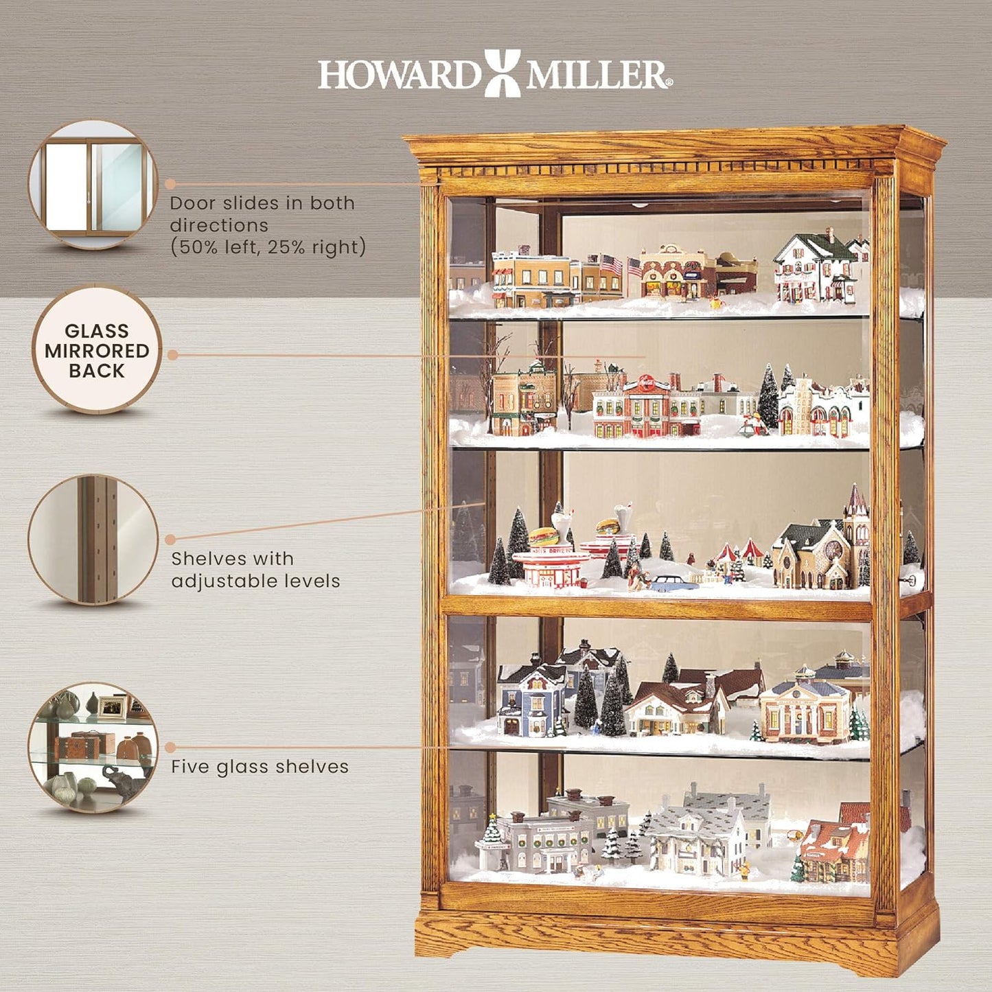 Howard Miller Parkview Curio Cabinet