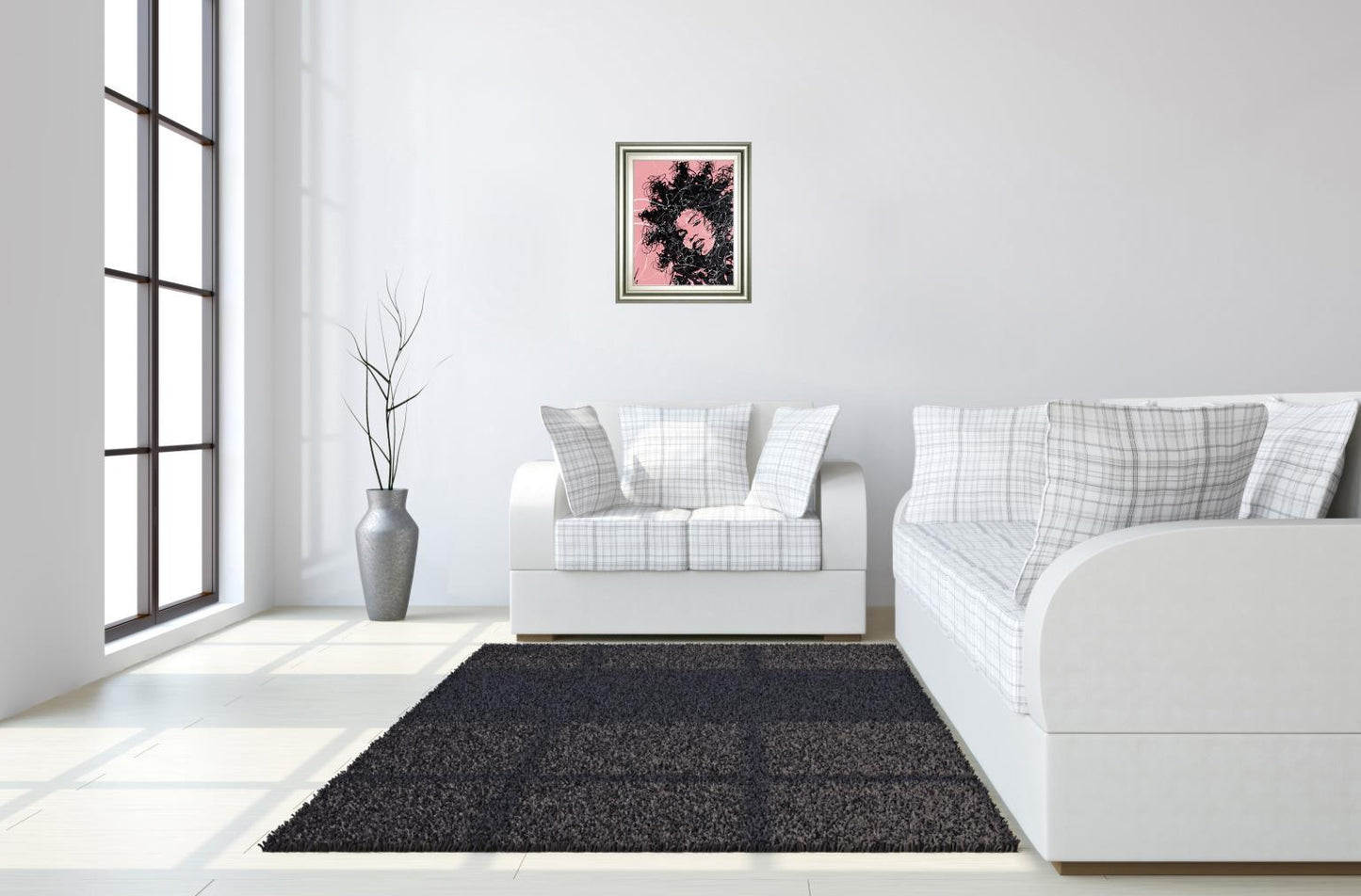 Star Il By Oksana Leadbitter - Wall Art - Pink