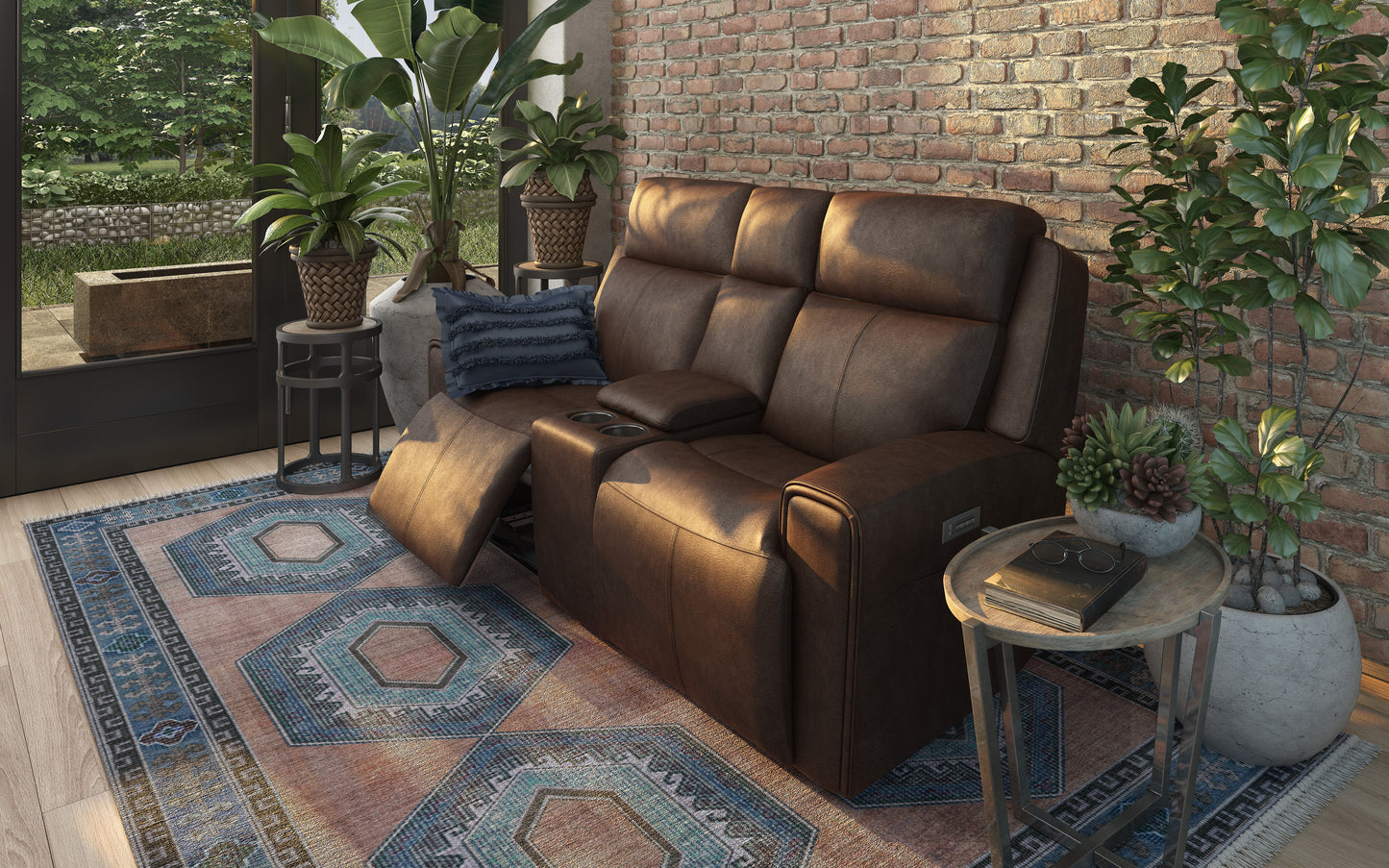 Barnett - Reclining Loveseat