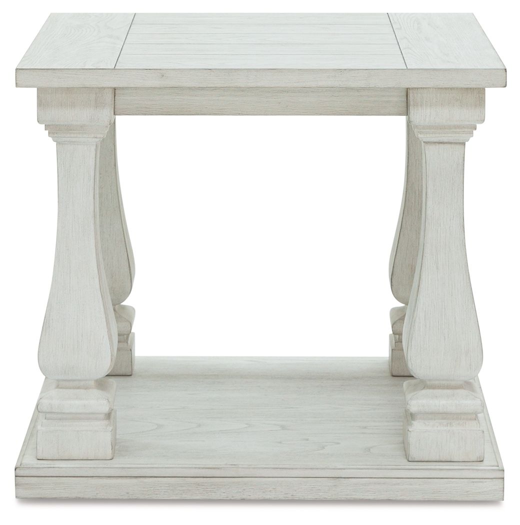 Arlendyne - Antique White - Rectangular End Table