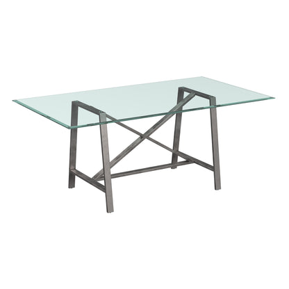 Ross - Rectangle Dining Table - Gray