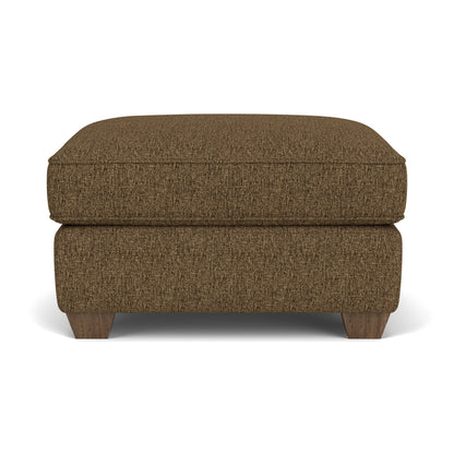 Carson - Ottoman, Heavy Thread Stitching