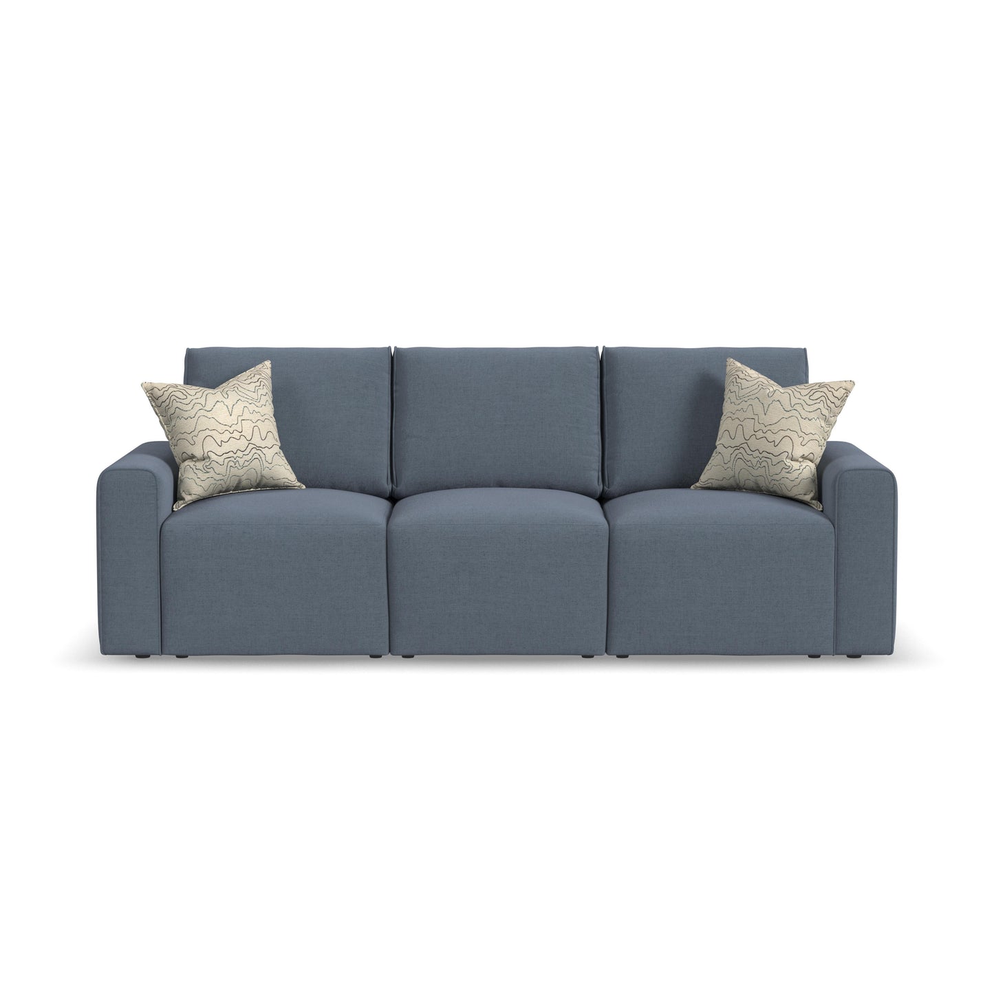 Dawson - Stationary Sofa - Blue