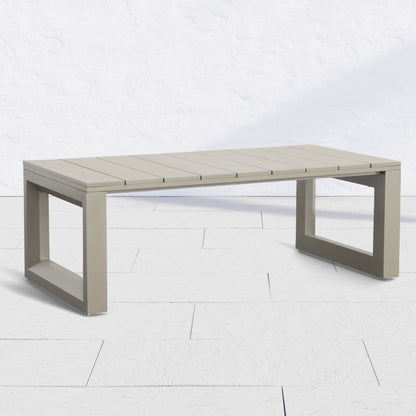 Dalilah - Patio Cocktail Table - Gray