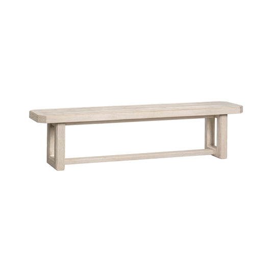 Carlson - Backless Bench - Washed Linen