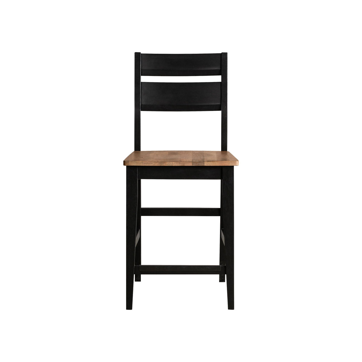 Austin - Panel Stool - Natural Mango Wood