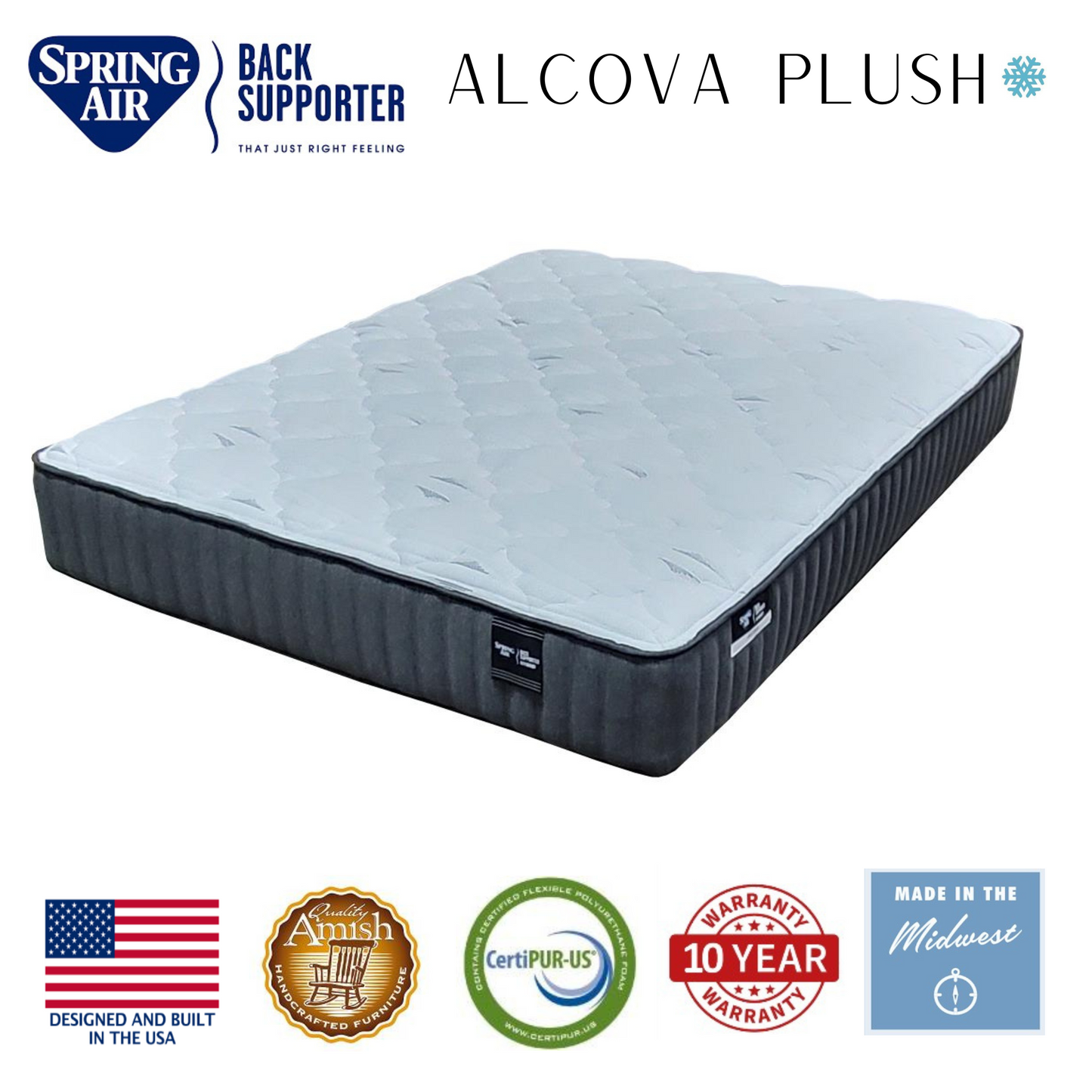 Spring Air Alcova Back Supporter Mattress