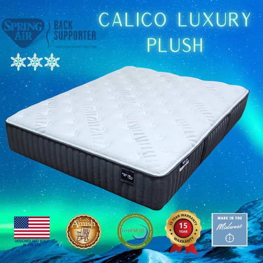 Spring Air Calico Luxury Back Supporter® Cooling Gel Mattress