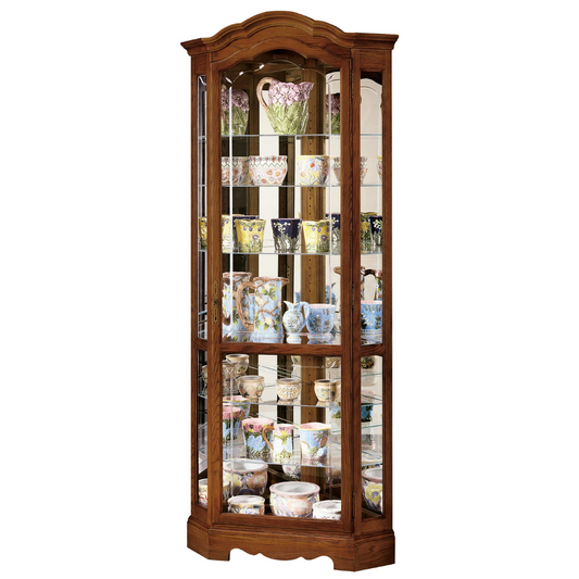 Howard Miller Jamestown II Corner Curio Cabinet