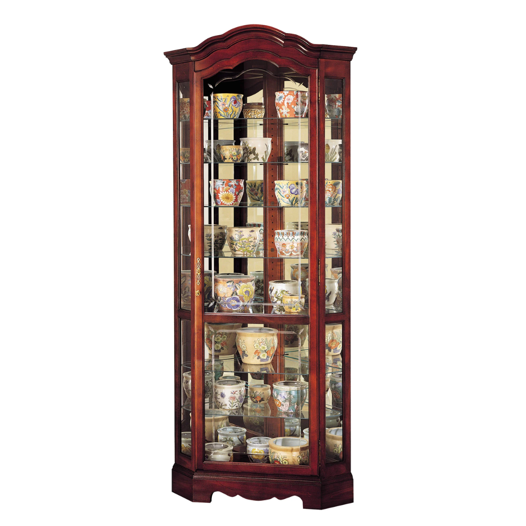 Howard Miller Jamestown Corner Curio Cabinet