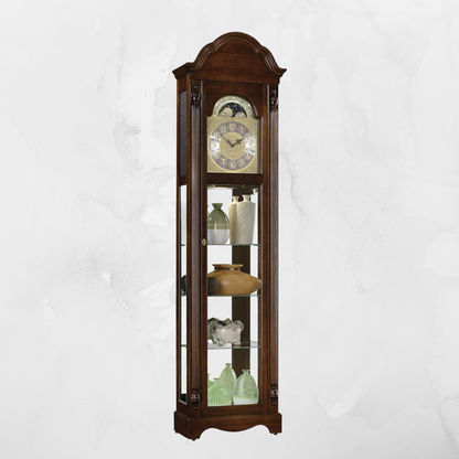 Howard Miller Ridgeway Clarksburg Curio Grandfather Clock