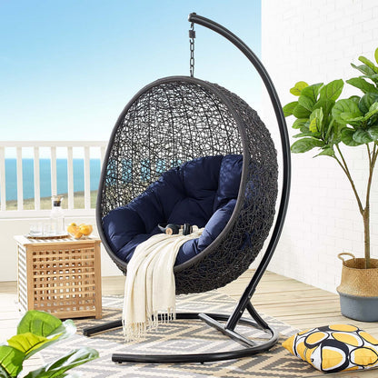 Encase Sunbrella® Outdoor Swing Lounge Chair