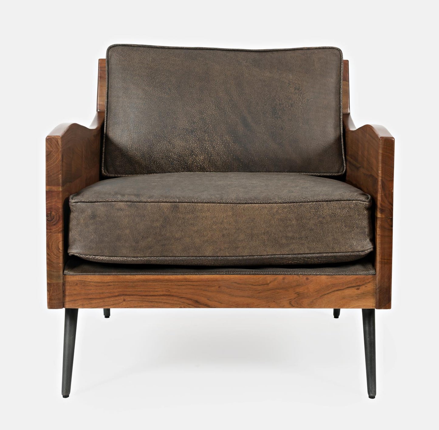 Karma Leather Accent Chair