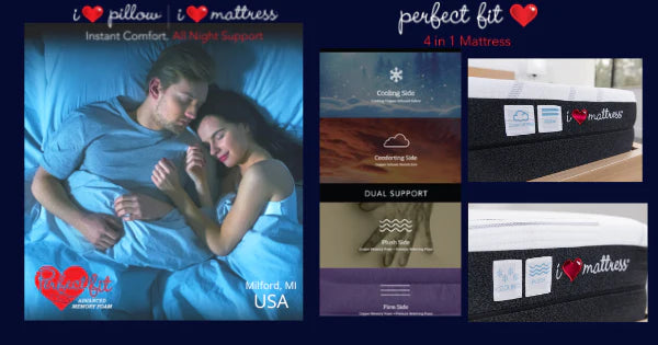 Out Cold™ Perfect Fit Mattress (Dual Comfort | Dual Support )