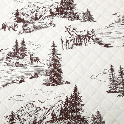 White Pine Reversible Quilt Set