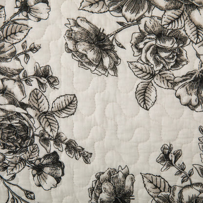 Lyla Floral Reversible Quilt Set