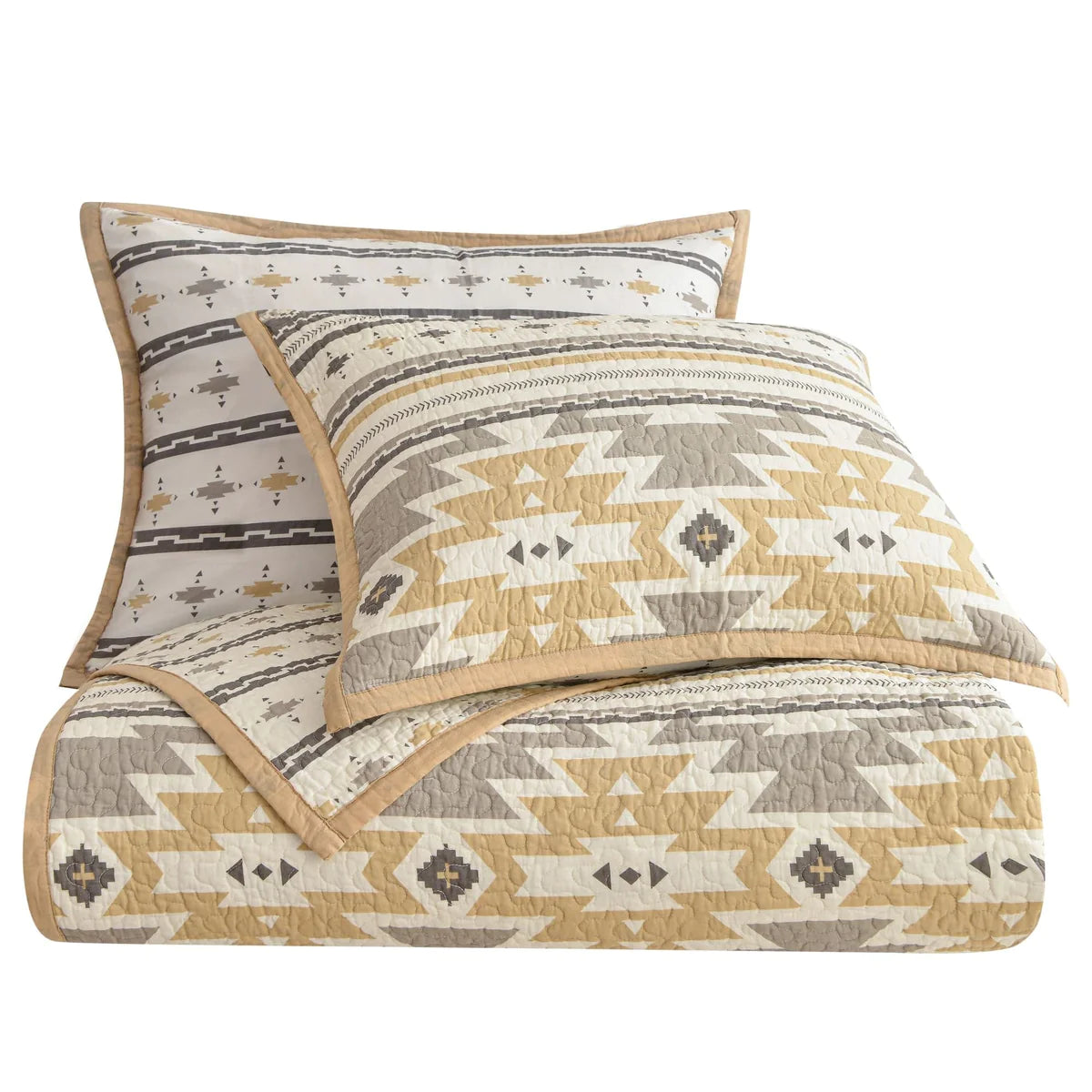 Desert Sage Reversible Quilt Set