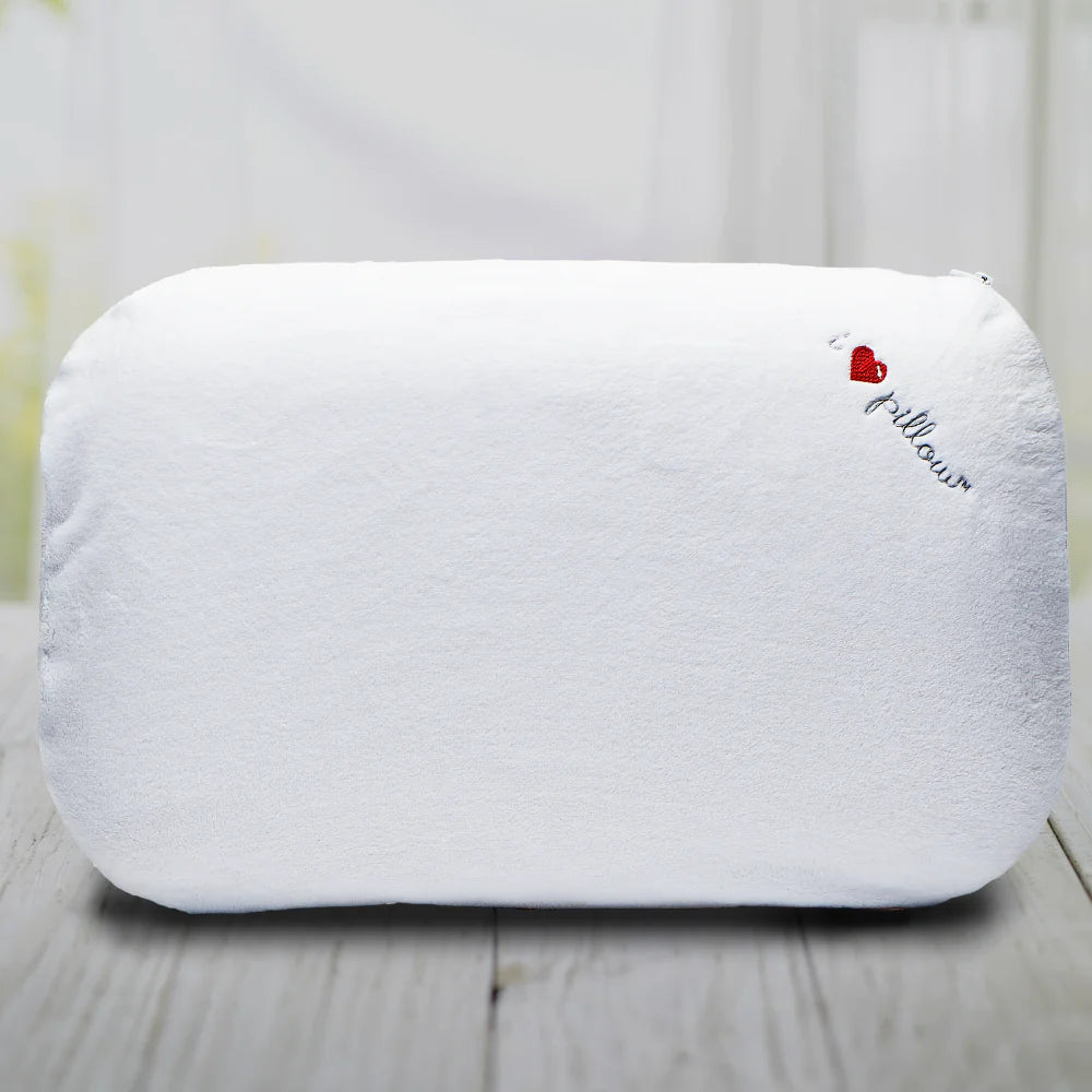 Fleece Cover Memory Foam Pillow