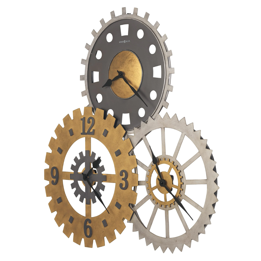 Howard Miller Cogwheel II Oversized Wall Clock