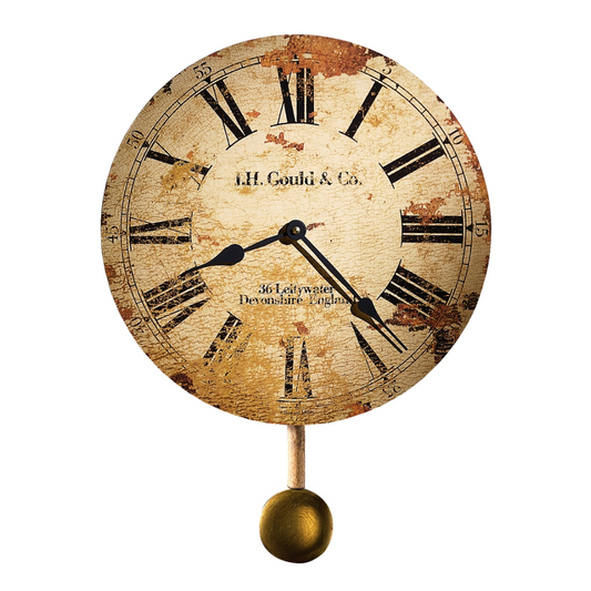 Howard Miller J.H. Gould and Co. II Pendulum Wall Clock