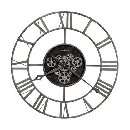 Howard Miller Laken Oversized Moving Gears Wall Clock