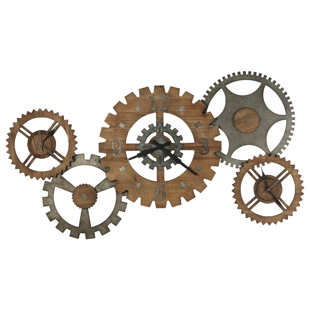 Howard Miller Cogwheel III Oversized Wall Clock