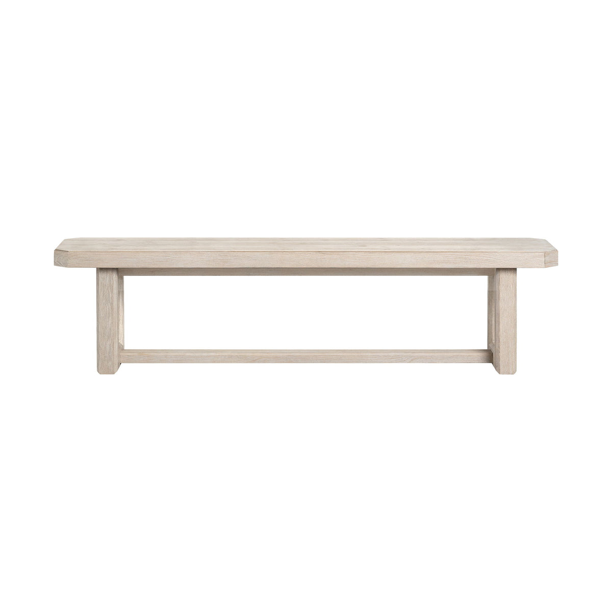 Carlson - Backless Bench - Washed Linen