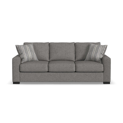 Theodore - Fabric Stationary Three-Cushion Sofa