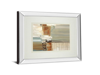 Chiffon By Cat Tesla Mirror - Framed Print Wall Art - Dark Gray