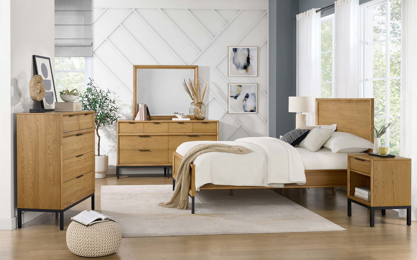Newport - Chest - Natural Oak
