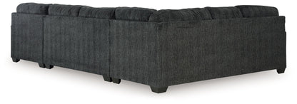 Hollyview - Shadow - 3-Piece Sectional With Raf Corner Chaise