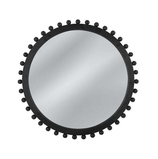 Renn - Round Wall Mirror - Matte Black