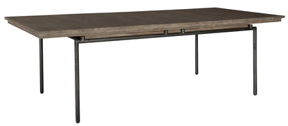 Hekman Grey Sedona Rectangular Extension Dining Table