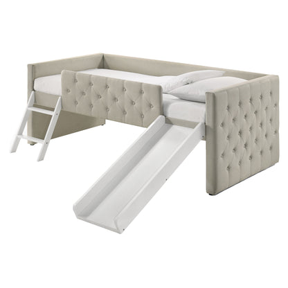 Addyson - Twin Loft Bed - Fog