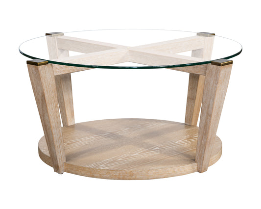 Dunes - Cocktail Table - Bleached Oak