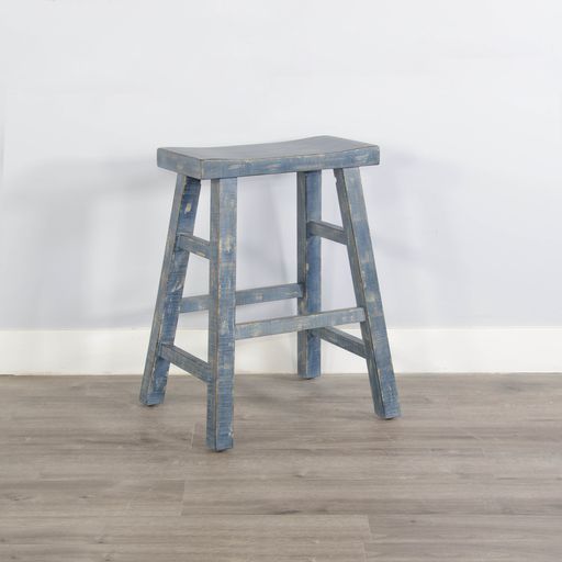 Marina - Stool With Wood Seat