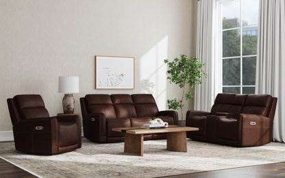 Alister - Power Gliding Recliner With Power Headrest And Lumbar