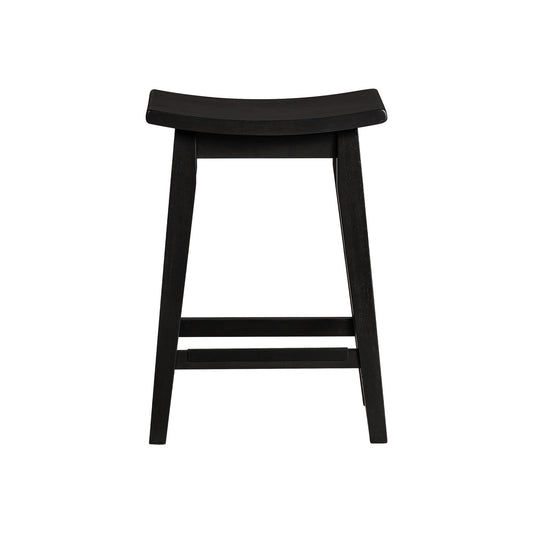 Austin - Backless Stool - Natural Mango Wood