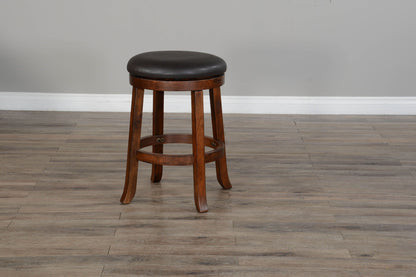 Tuscany - Swivel Stool With Cushion Seat