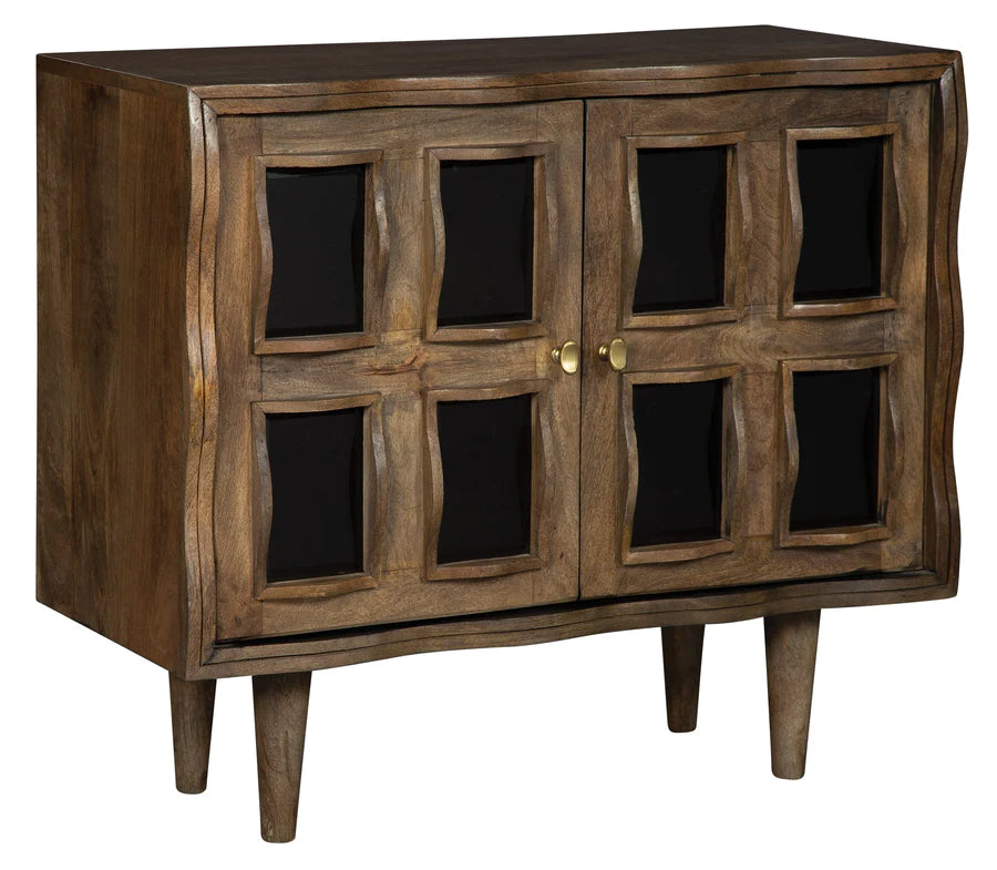 Hekman Ripple Mango Wood Accent Cabinet