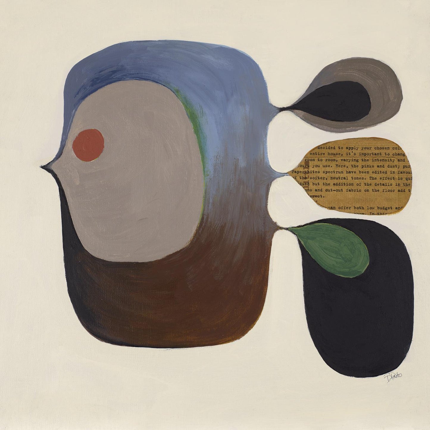 Pescadito II By Patricia Pinto - Blue